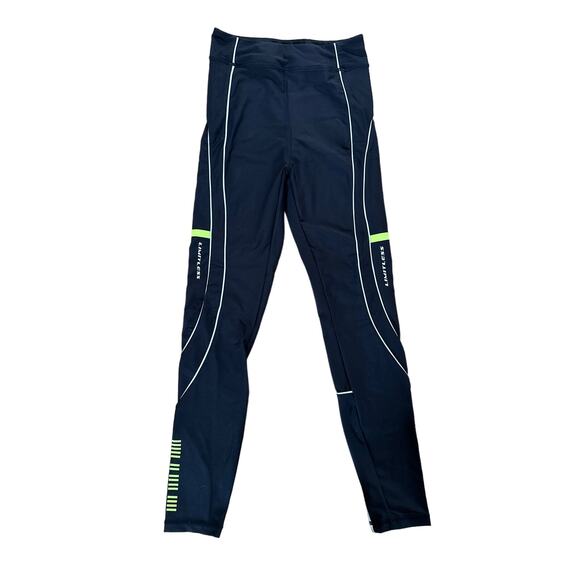 White Fox Active - Limitless Leggings in Black Green & White - Picture 1 of 3